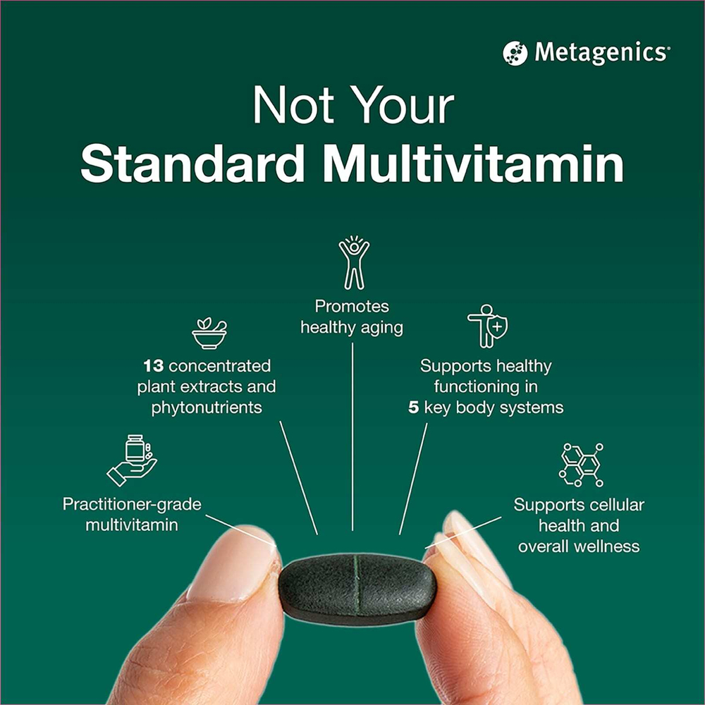 Metagenics, PhytoMulti®, мультивитамины, 60 таблеток