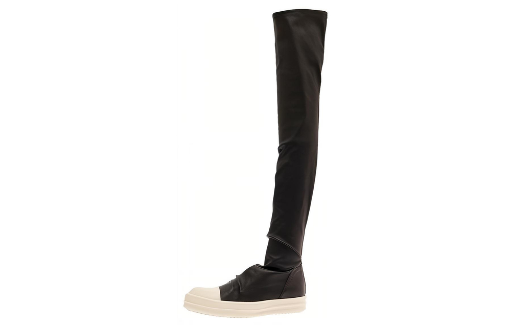 RICK OWENS/RO Over the knee Boots Women"s Black