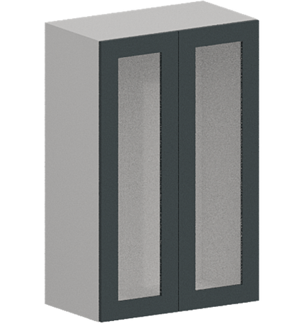 Кухня Модуль ШВС 609 Графит / Бирюзовая мята