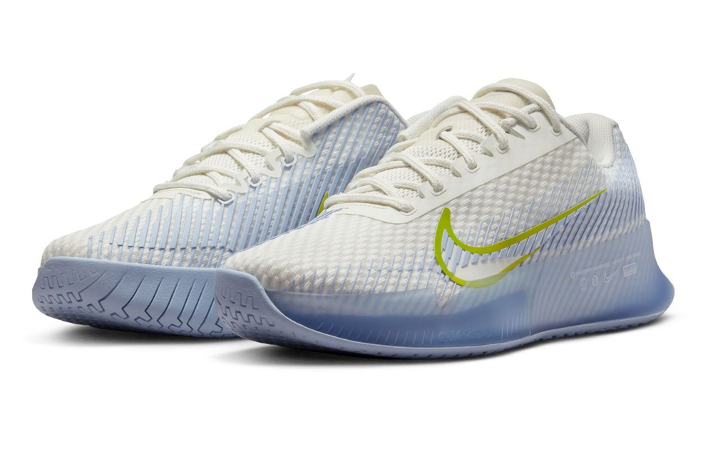 Женские Кроссовки теннисные Nike Zoom Vapor 11 - sail/bright cactus/cobalt bliss