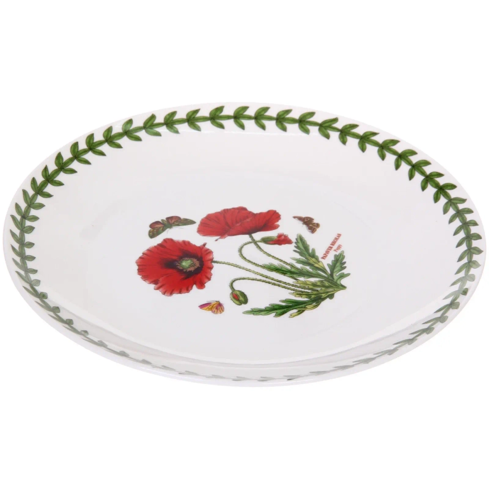 Тарелка керамическая «Цветочная грация» 20см, маки