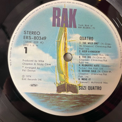 Винтажная виниловая пластинка LP Suzi Quatro (Japan 1975) (Obi) Hit The Road Jack