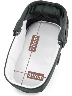 Коляска Peg Perego Veloce TC Brio Culla Belvedere SLK 3 в 1 Metal