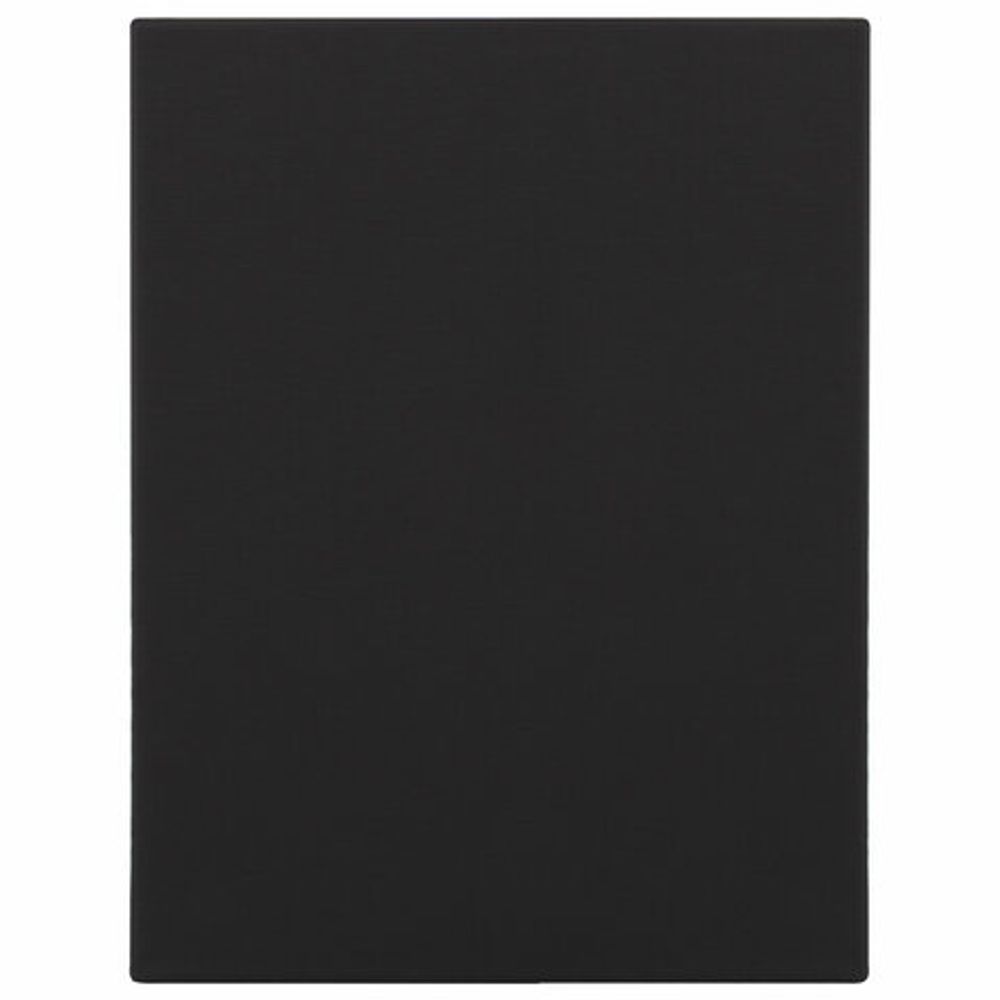 Холст на подрамнике черный BRAUBERG ART CLASSIC, 30х40см, 380г/м, хлопок, мелкое зерно, 191650