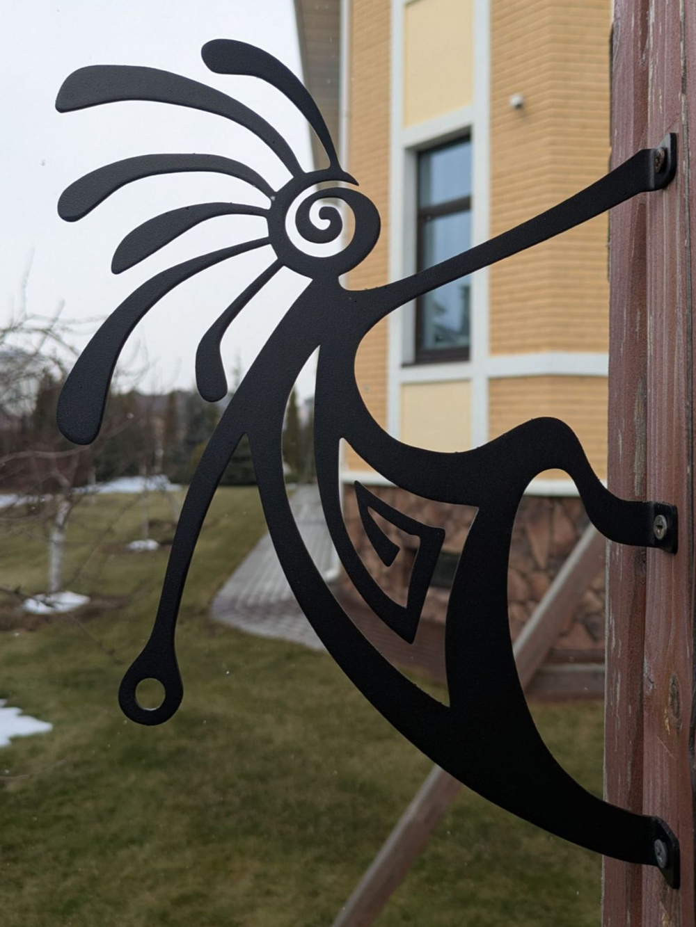 Кашпо подвесное Чувак / кронштейн для кашпо/ держатель для фонаря