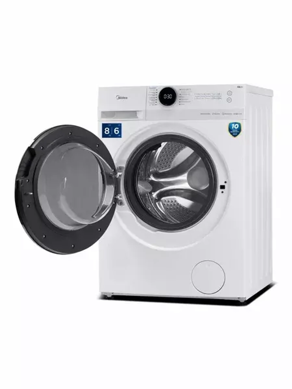 Стиральная машина с сушкой Midea MF200D80WBS/W-RU NP