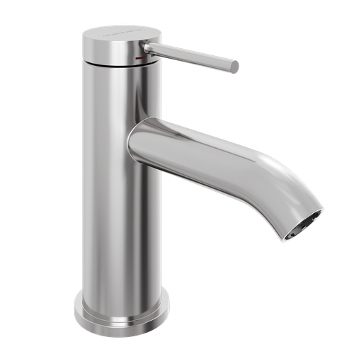 Смеситель для раковины Abelsberg Fluida ERF22001CH, глянцевый хром