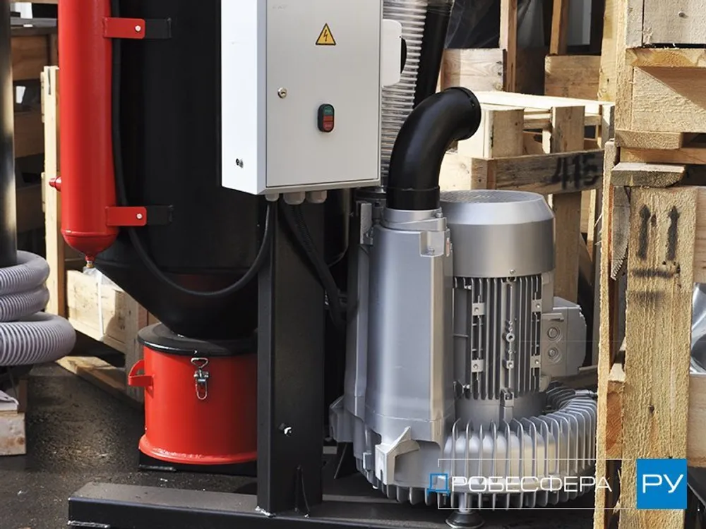 Система сбора и рекуперации абразива СОВ-4-2М