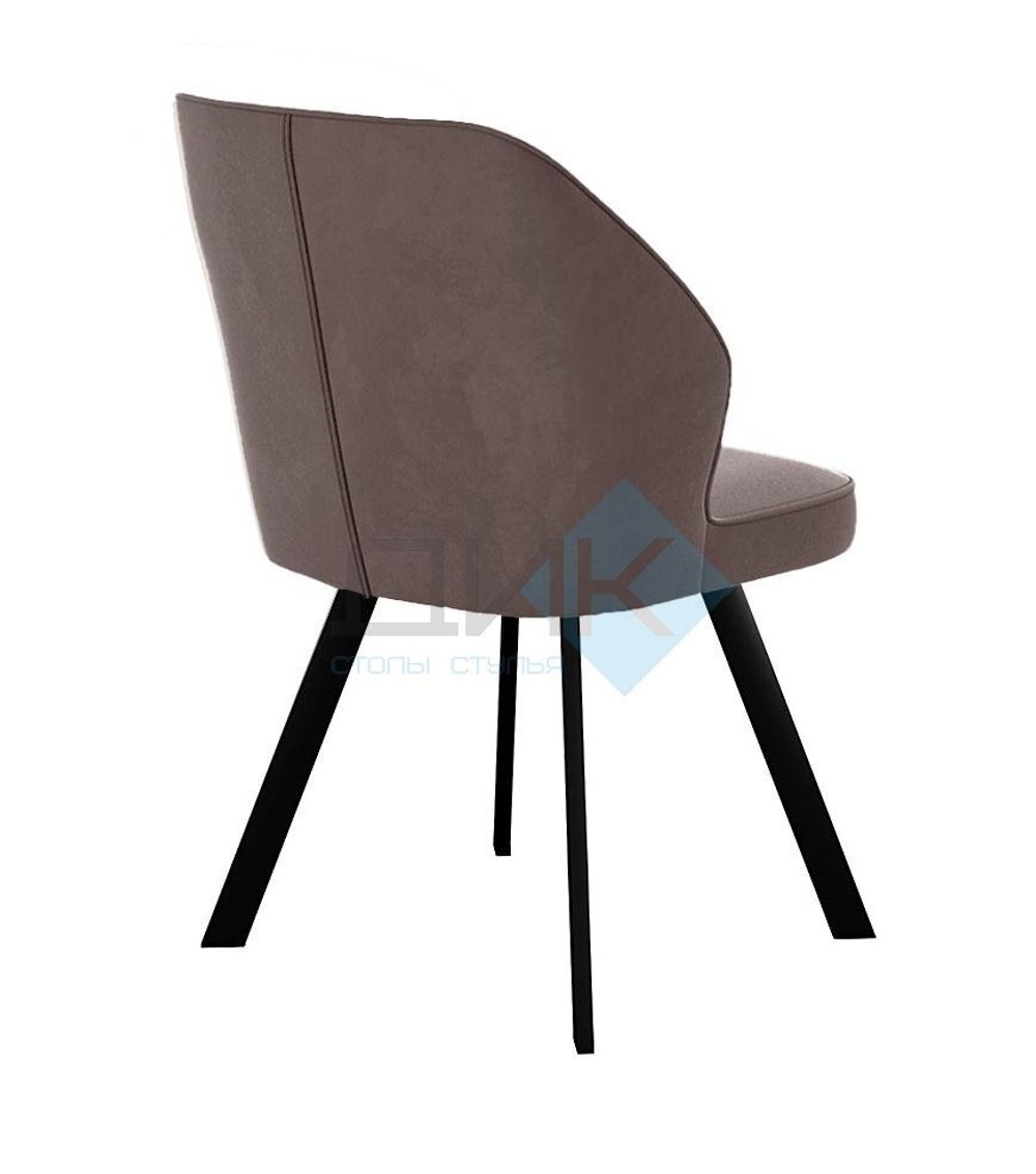 Стул DikLine 232 поворотный опоры чёрные