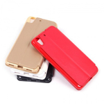 Чехол-книжка с магнитом для Huawei Y6 II, 007174-2 Золотой