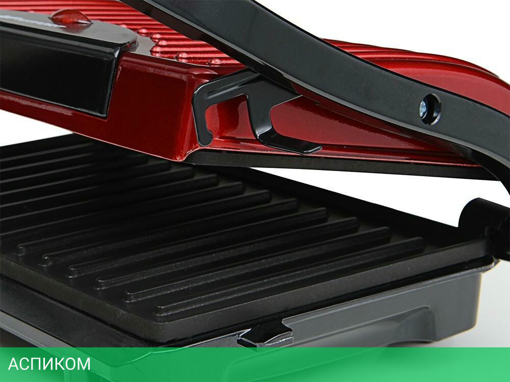 Сэндвичница Kitfort Panini Maker красный/черный (KT-1609)