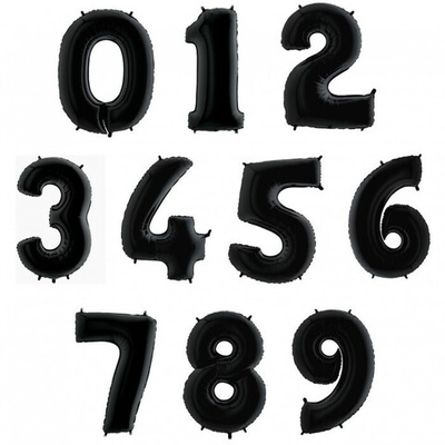 Черная цифра