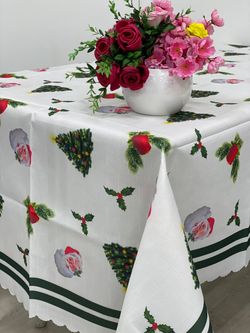 Скатерть НОВЫЙ ГОД 150/220 ЛИКВИ!