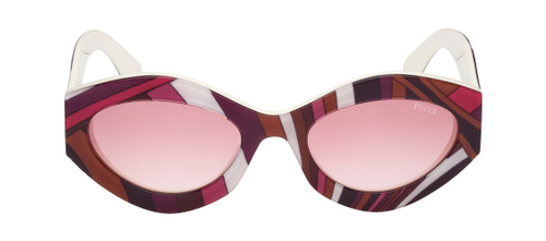 Солнцезащитные очки Emilio Pucci EP 0227 77Z женские с фиолетовыми линзами