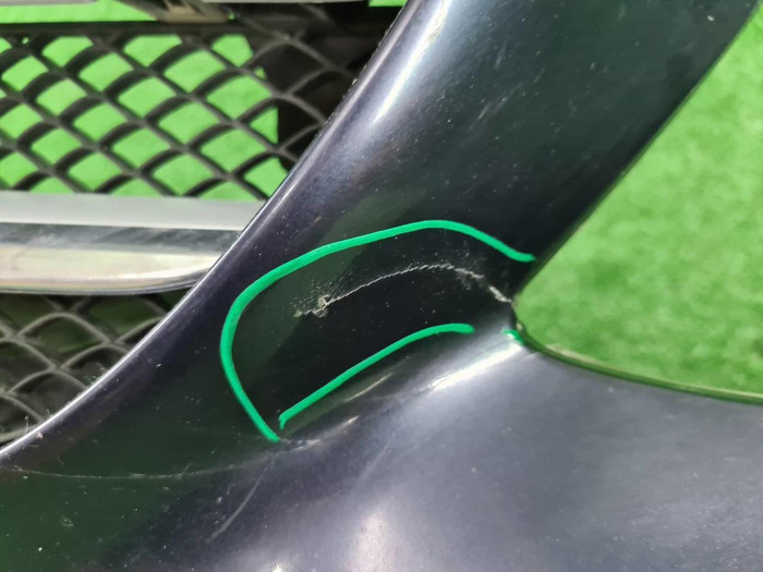 Бампер передний Mercedes C W205 (14-18) (В сборе)