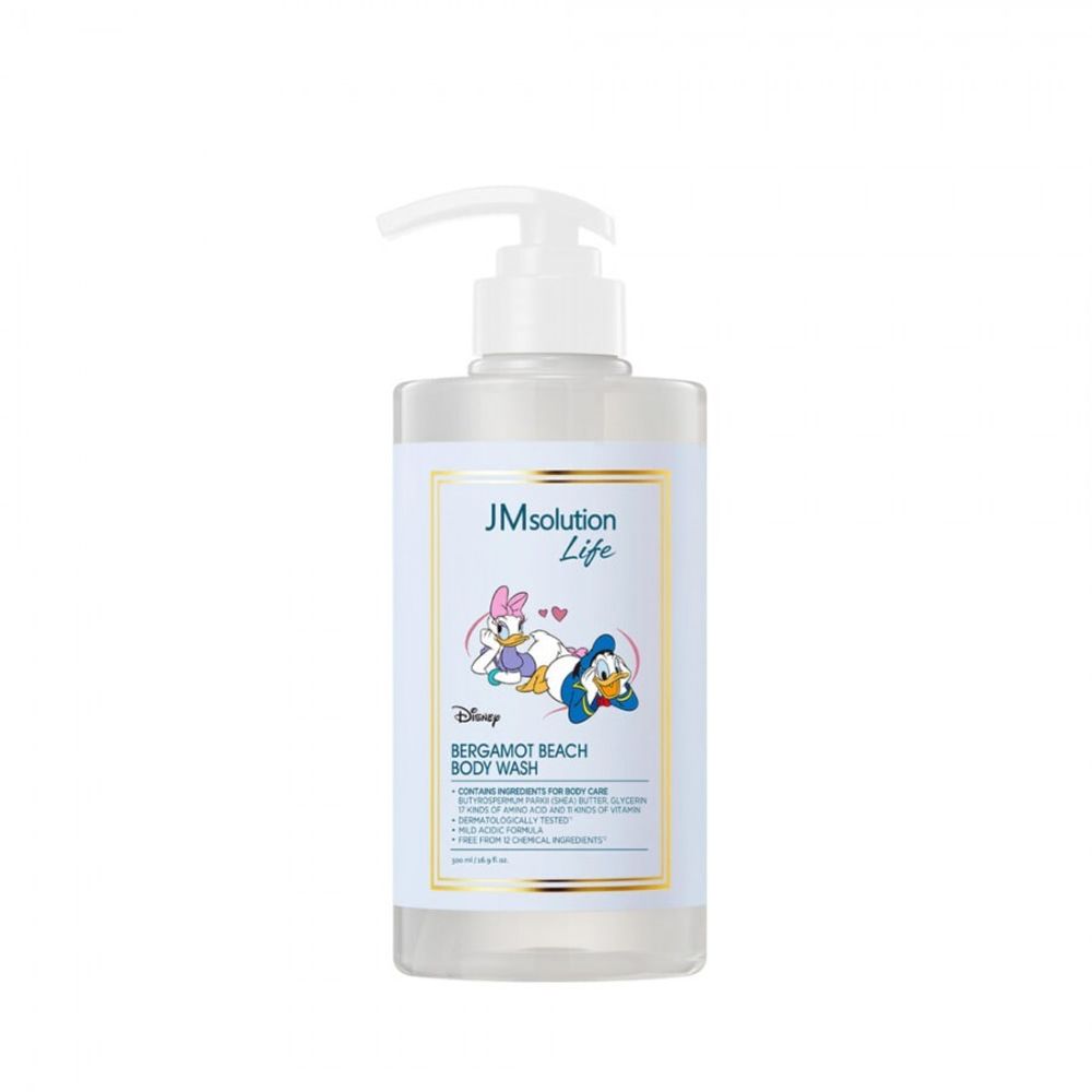 JMSolution Body Wash Disney Life Bergamot Beach Гель для душа с экстрактом бергамота, 500 мл