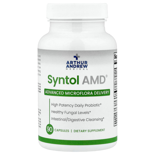 Arthur Andrew Medical, Syntol AMD®, улучшенная система доставки микрофлоры, 90 капсул
