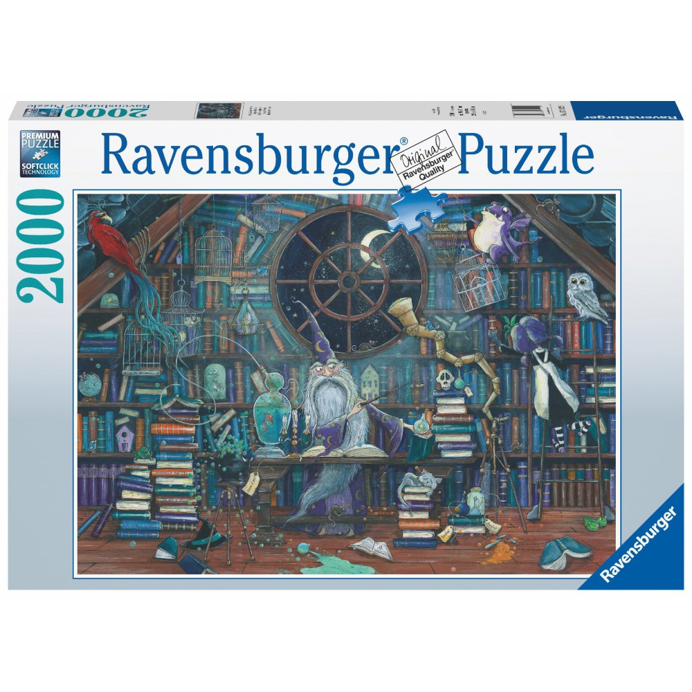 Пазл Ravensburger 171125 Мастерская волшебника Мерлина 2000 элементов 171125 — фото 1