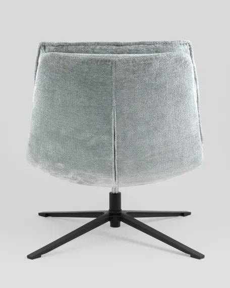 Кресло лаунж Lazy серый