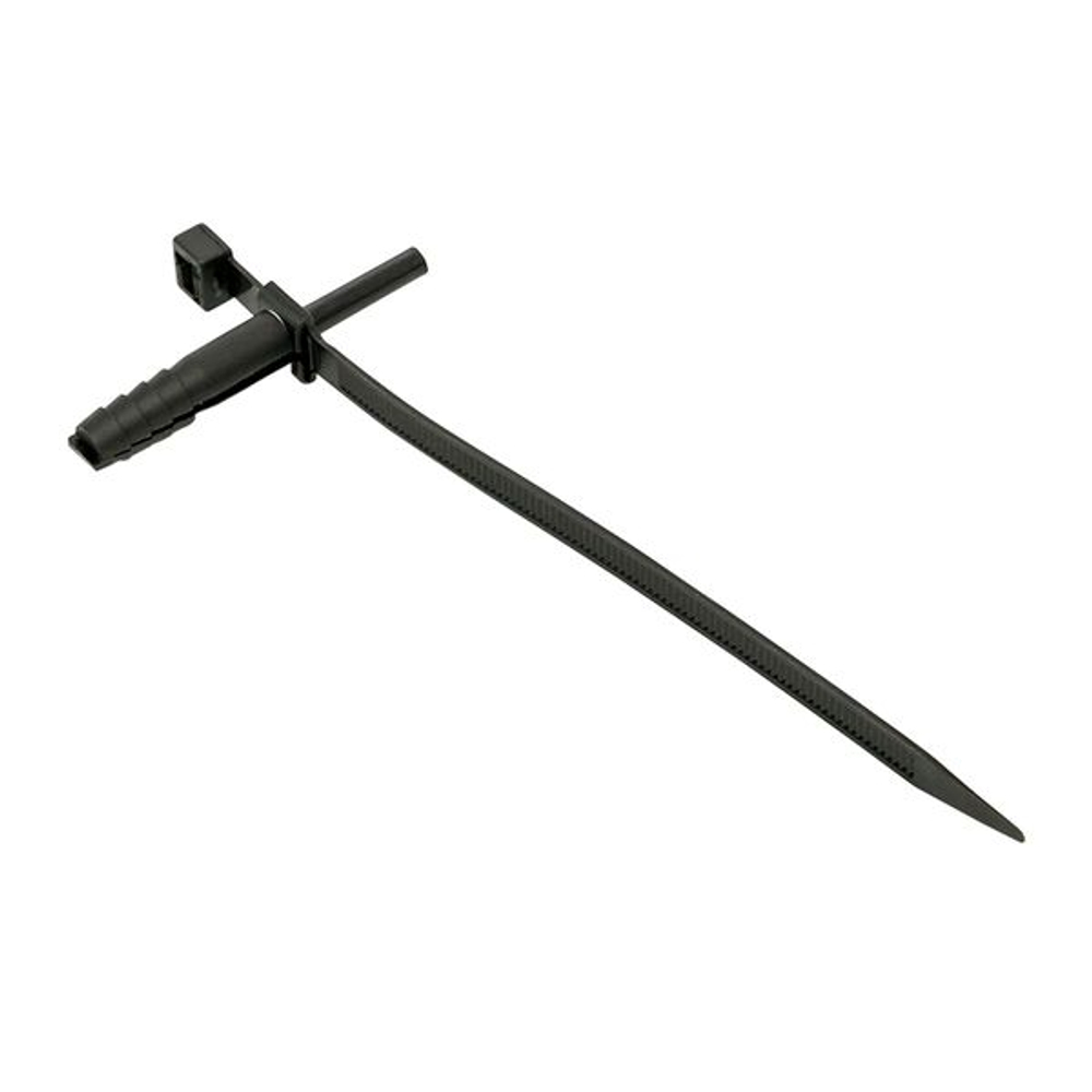 Хомут дюбельный черный (7x150) (50шт.) EKF PROxima
