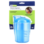 Ezy Dose, Витаминный органайзер с этикетками, синий, 1 шт.