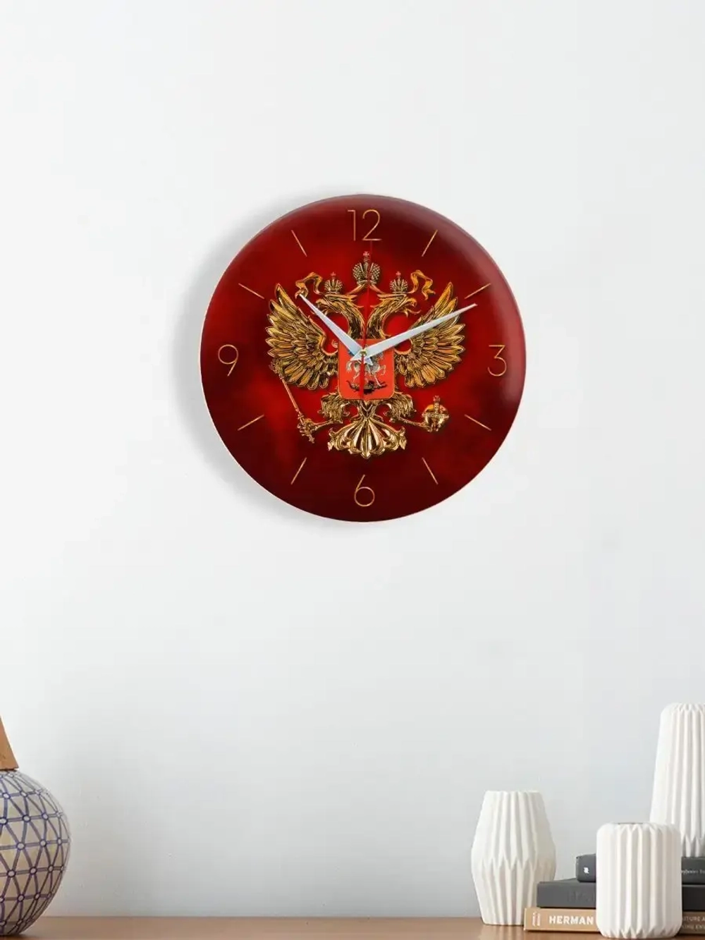 Настенные часы интерьерные Герб