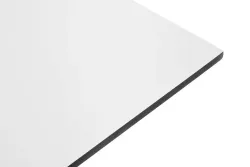 "Каффе" стол из HPL квадратный 64х64см, цвет молочный