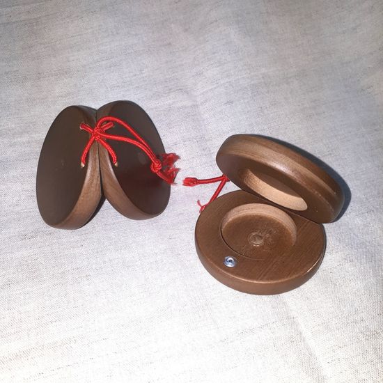 Кастаньеты МАСТЕРСКАЯ СЕРЕБРОВА (хлопчики) тонированные