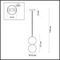 Подвесной светильник Odeon Light Pendant Twixy 4980/1B