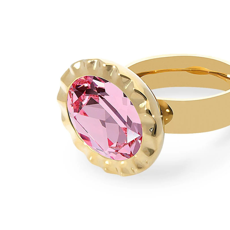Кольцо Qudo TIVOLA UNICA big (G/P) Light rose 54 686647