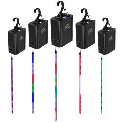 Kinetic Pixel Tube 100 см — пиксельная кинетическая LED труба с одной лебёдкой