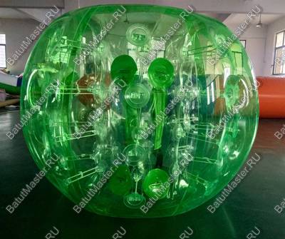 Бампербол «Двухцветный» ПВХ, диаметр 1 м