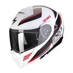 SCORPION EXO-930 NAVIG WHITE/BLACK/RED