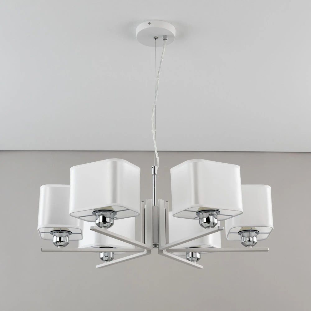 Citilux Тильда CL469265 Люстра подвесная с абажурами Белая