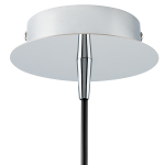 803027 Подвес PENTOLA 1х25W G9 ХРОМ/ДЫМЧАТЫЙ