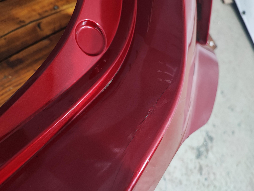 Бампер задний Kia Rio 4 X-Line 20-нв Б/У Оригинал 86611H0900