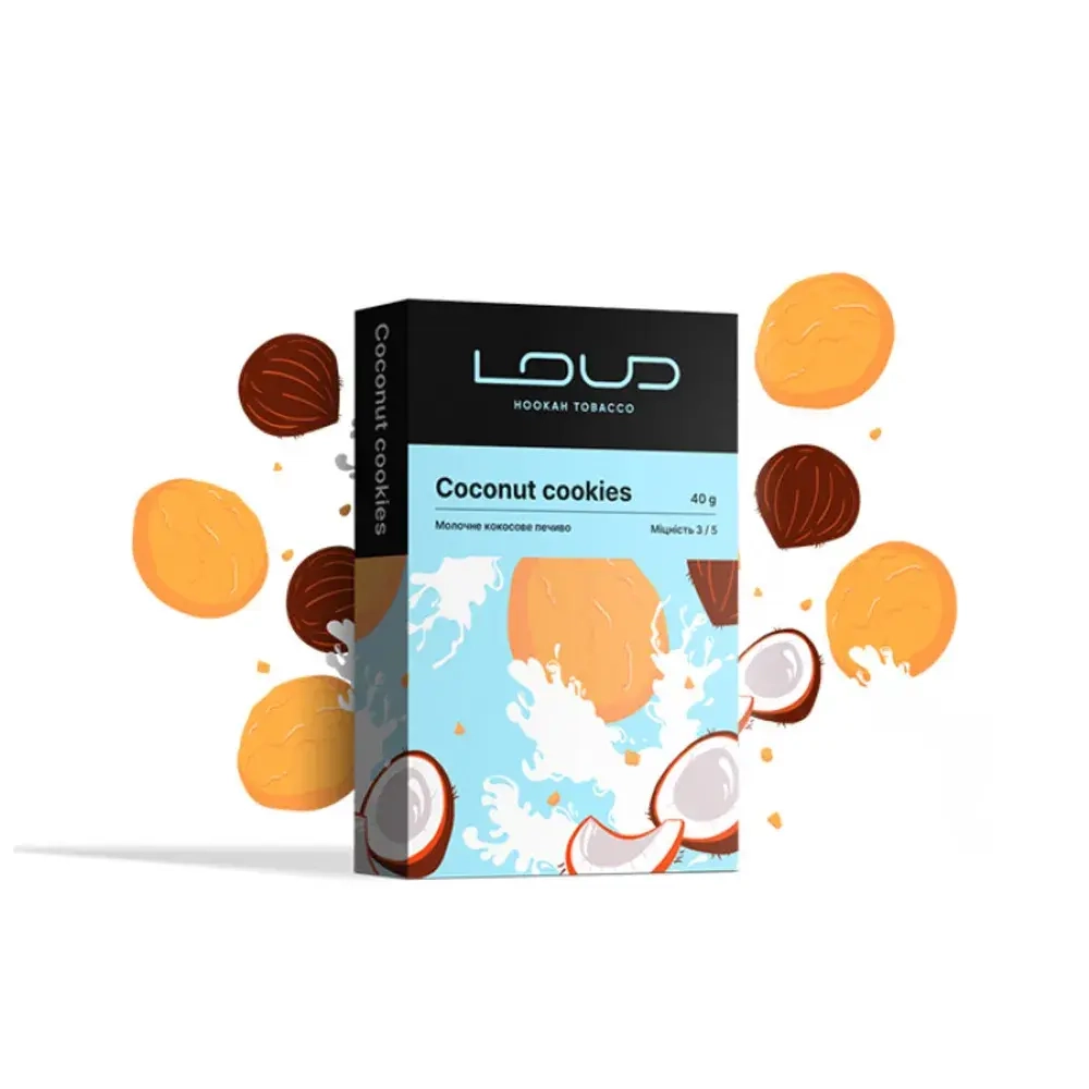 LOUD Dark Line - Coconut Cookie (40г)