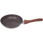 Сковорода «BAROLY» GRAY 18см индукционная с антипригарным покрытием, бакелитовая ручка