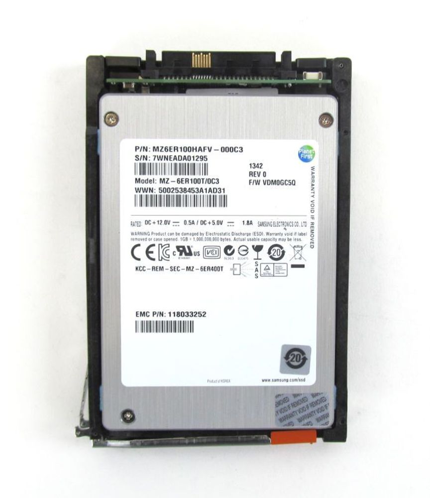 Жесткий диск EMC 200GB 6Gb 2.5&amp;rdquo; SSD SAS 005050502