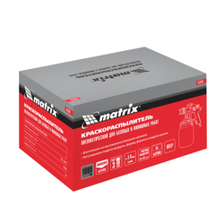 Краскораспылитель HVLP пневмат. с нижним бачком V= 1 л, сопло диаметром 1.4 мм// Matrix