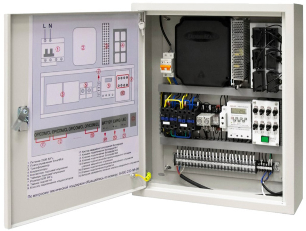Блок управления DoorHan CB-HB220-8