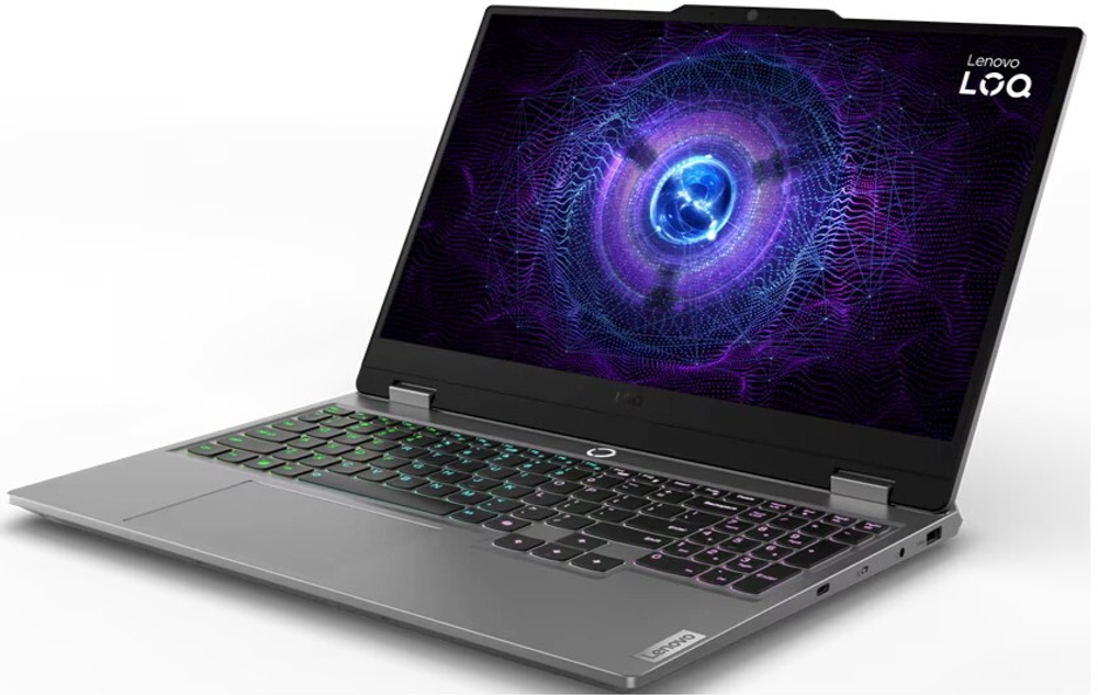 Ноутбук  Lenovo LOQ 15IAX9 15.6 ", Core i5, 16 Гб RAM, 512 Гб SSD, GeForce RTX 4050, Серый