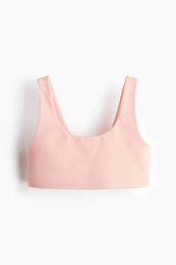 H&M Спортивный топ SoftMove, розовый