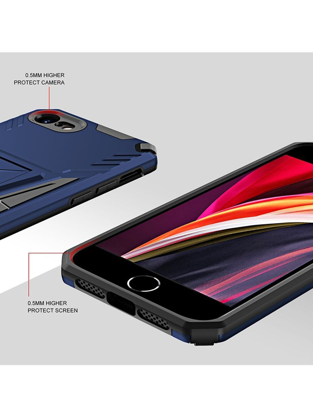 Чехол Rack Case для iPhone SE 2020 / SE 2022