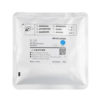 Девелопер для RICOH IM C3010/C3510/C4510/C5510/C6010 (CET) Cyan, 250г, 160000 стр., CET171054