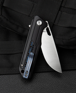 Нож складной Bestech knives BG35A-1 CIRCUIT BLACK G10