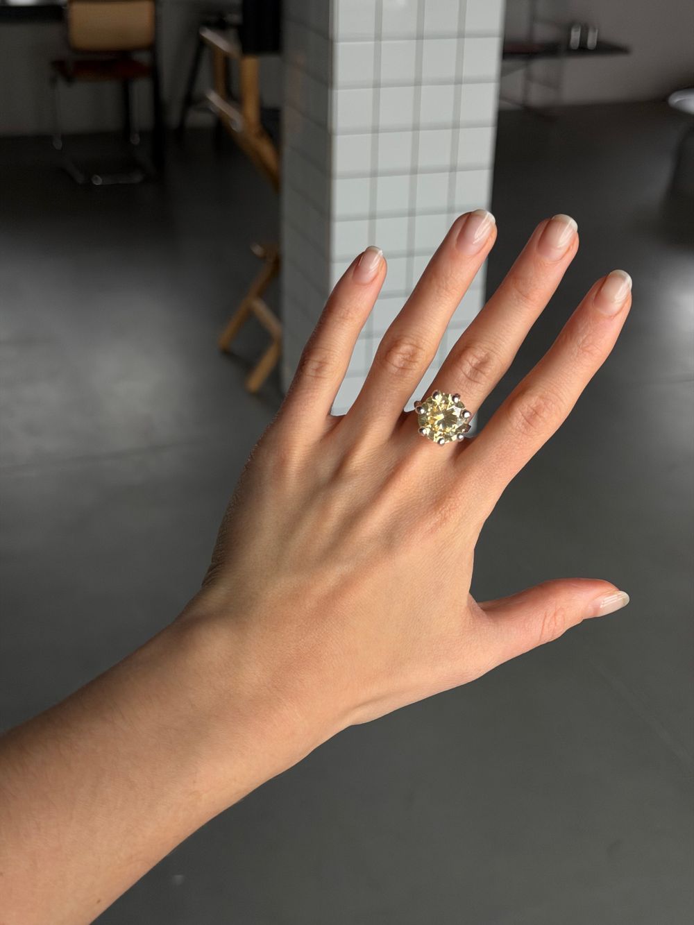 Кольцо Yellow La Princesse