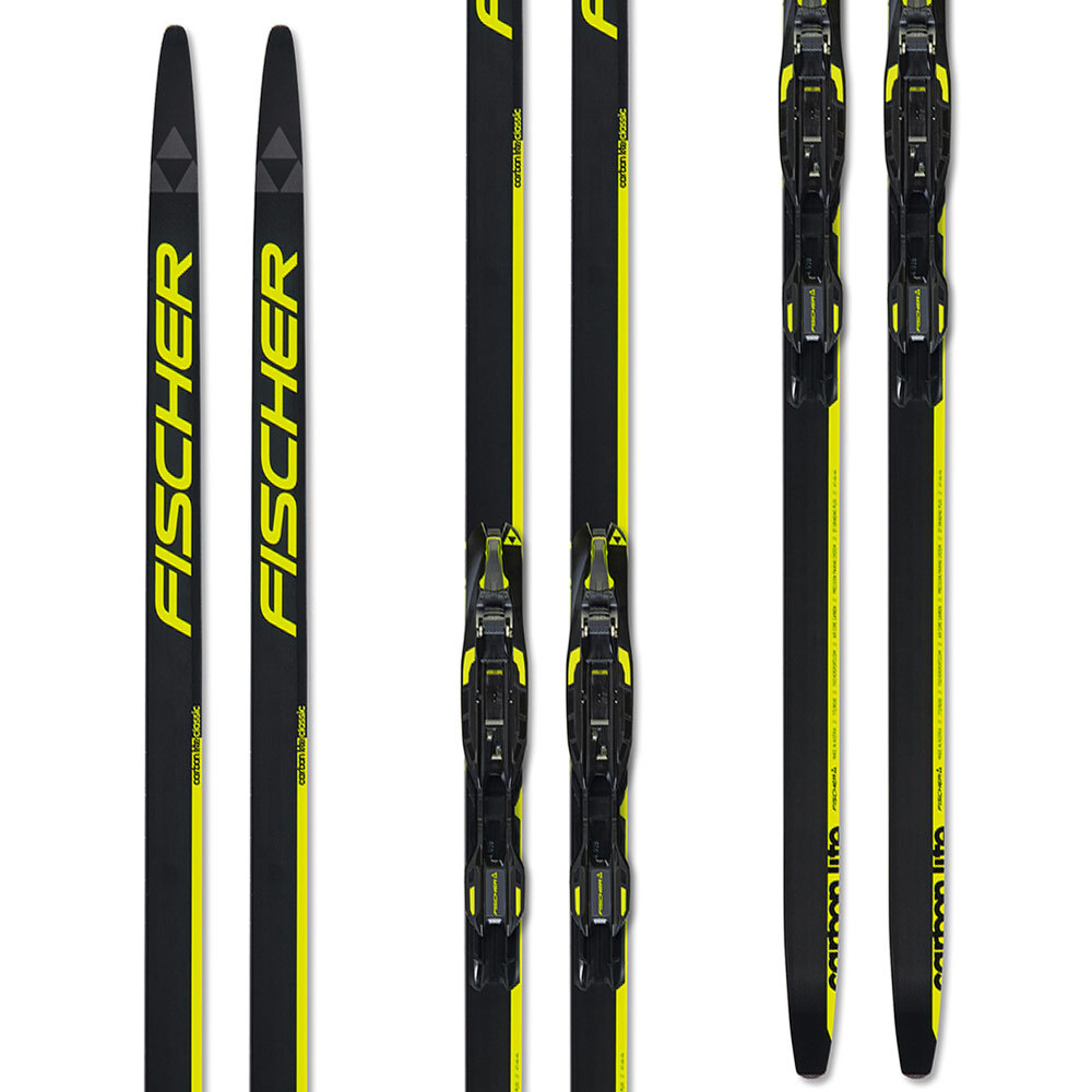 Лыжи FISCHER CARBONLITE CL JR IFP N59022, классические