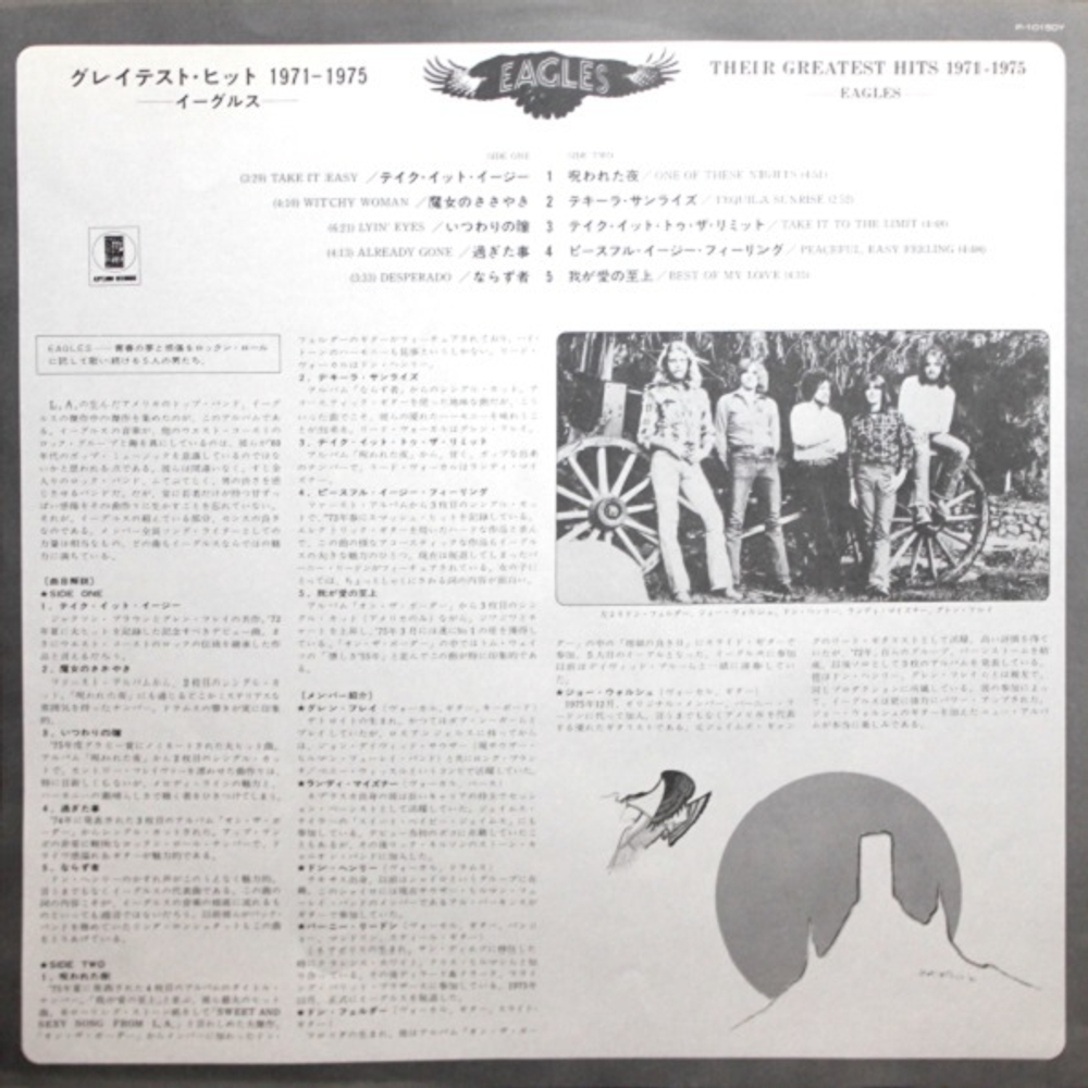 Eagles / Their Greatest Hits 1971-1975 (LP)