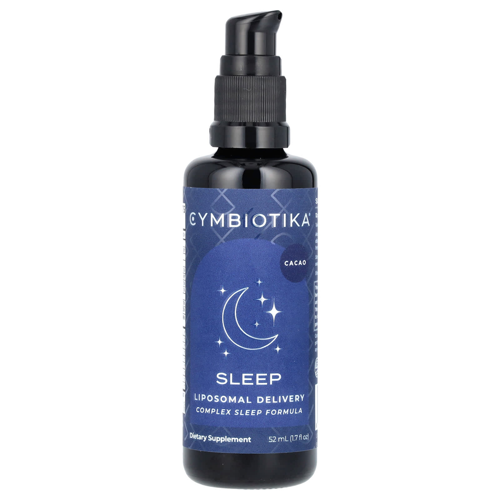 Cymbiotika, Sleep, Liposomal Delivery, какао, 52 мл (1,7 жидк. унц.)